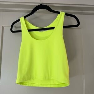 Women’s neon crop top